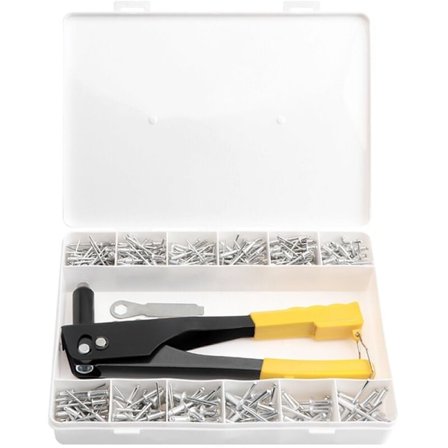 Slitstarka nitar, nitarverktyg och 380-delad blindnitssortimentssatser Handverktyg Nitar mutterverktyg