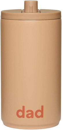 Design Letters To-Go Krus Dad Beige 350 ml, Tøj & Bolig, Køkken & Bord, Krus & Kopper