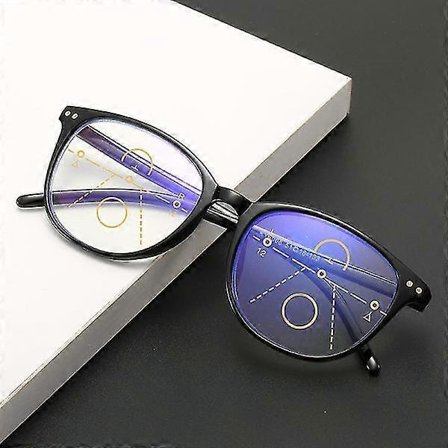 Progressive Multifokale Briller Til Kvinder Mænd Blåt Lys Blokerende Læsebriller