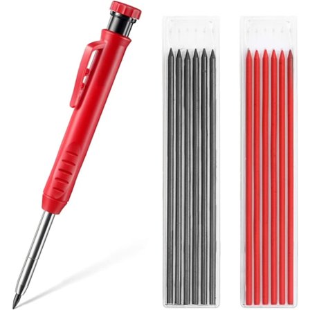 Puusepän Kynäsetti Syvien Reikien Merkitsijöille 12 Kynälyijyllä Mecha