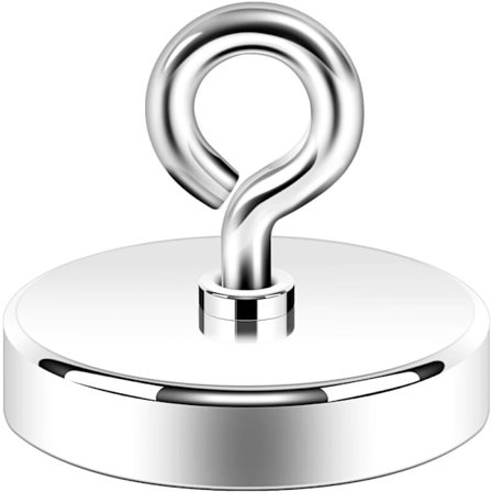 Hot tilbud til lav pris! Magnet Stærk, 150 kg Stor Meget Stærk Magnet, Super Neodym Stor Magnet, Højtydende Magnet Ideel til Magnetfiskeri. - Glad
