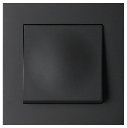 Elko EKO09853 Kytkin vaihtokytkin, pistokepuristin/jousiliitin Musta, Kytkimet & pistorasiat