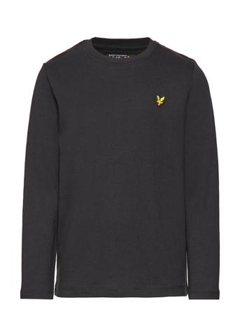 Classic L/S T-Shirt T-shirts Long-sleeved T-shirts Svart Lyle & Scott Junior