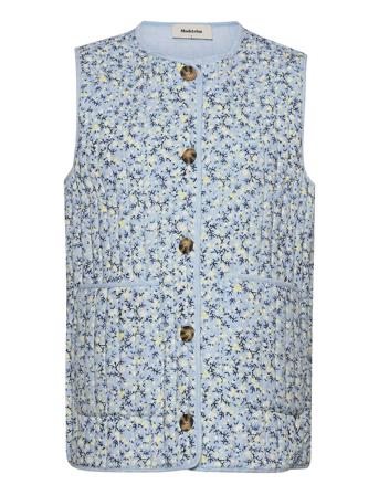 Tonni Print Vest Blue Modström