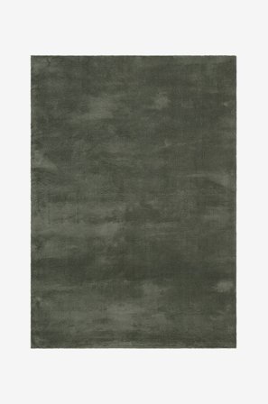 KM Home - Matto Soft - Vihreä - Nukka- & ryijymatot - 140X200 - - Homeroom