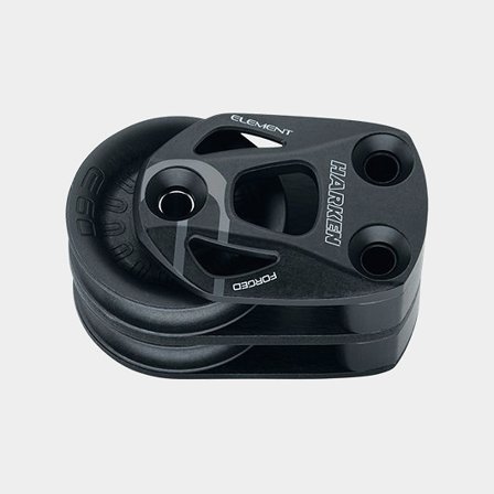 Harken 60mm Aluminum Element Double Footblock (6271)