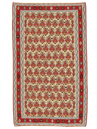 Oriental Kilim Senneh Fine Rug 148X248 Brown/Dark Red Wool, Persia