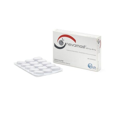 Nevamast 400mg+40mg 30 Compresse