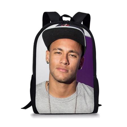 Football-star-neymar Jr Skolevesker For Gutter Jenter 3d Print Skoleryggsekker Barneveske Barnehage Ryggsekk Barn Bokveske A7