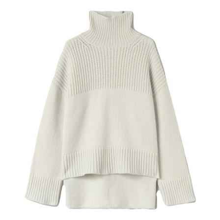 Dondup, Turtlenecks Wit, Dames, Maat:M