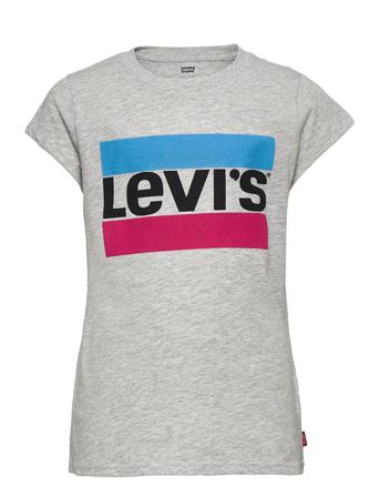 S/S Sportswear Logo Tee-Shirt T-shirts Short-sleeved Grå Levi's