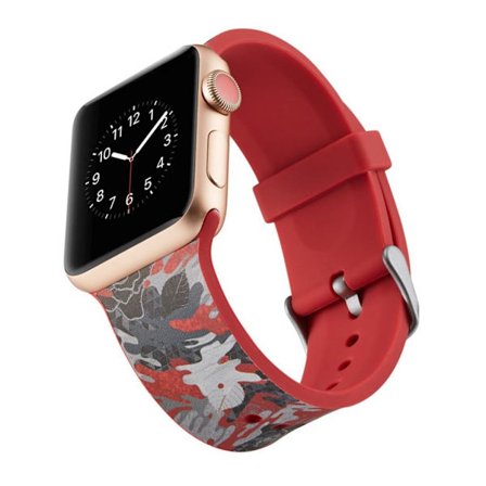 Apple Watch Series 4 40 mm klockarmband i mjuk silikon - Tecknad Film