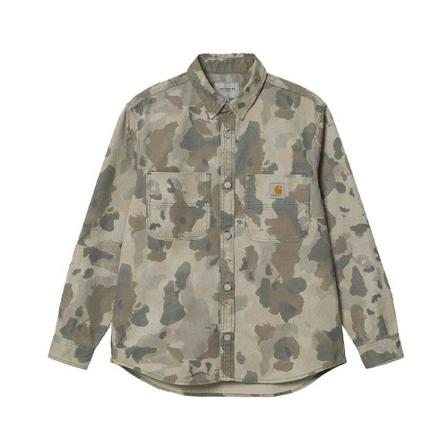 Carhartt Wip Melville Shirt Jac Grøn, Herre Skjorter