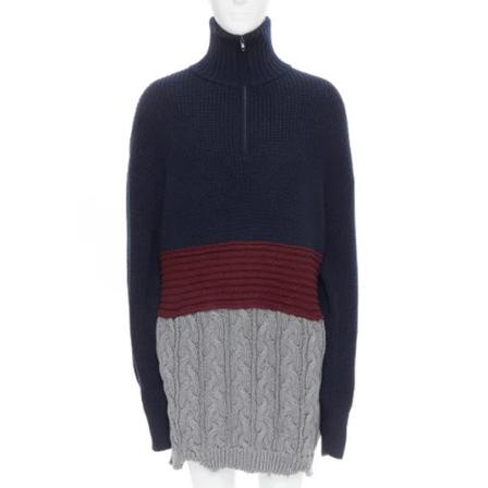 Balenciaga Vintage Pre-owned Uld toppe Blå, Dame