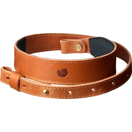 Fjällräven Rifle Leather Strap in Leather Cognac