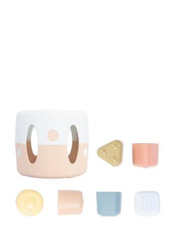 Tiny Bio Shape Sorter In Giftbox Toys Baby Toys Educational Toys Sorting Box Toy Multi/mønstret Dantoy