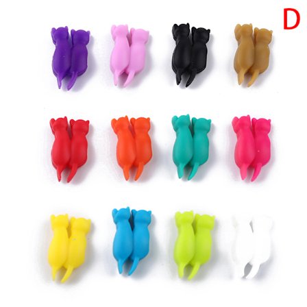 6/8/12 ST Cat Shape Vinglas & Dryckesmarkörer Party Wine Cup R