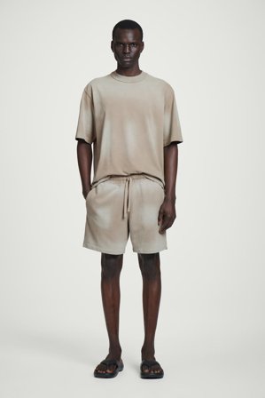 COS Washed-Jersey Drawstring Shorts in Beige - Men