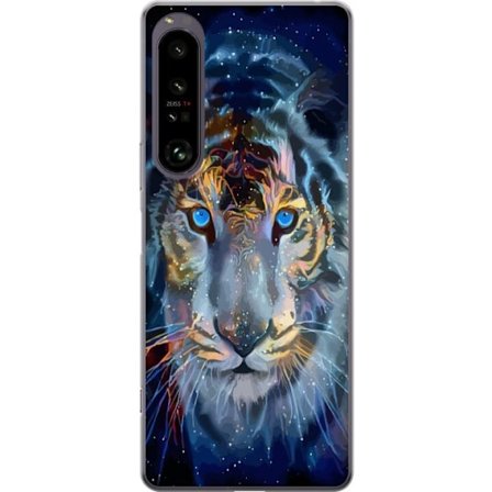 Yhteensopiva Puhelinkuori Sony Sony Xperia 1 IV Galaksi Tiikeri