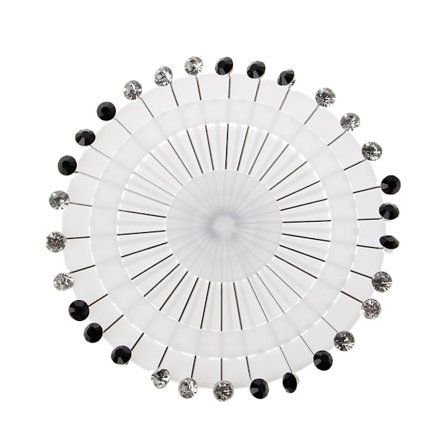 Kvinner for rhinestone krystaller brosje 30 utsøkt muslimsk hijab skjerf sikkerhetsnål klips smykker sjarm dekorasjon for vesker J