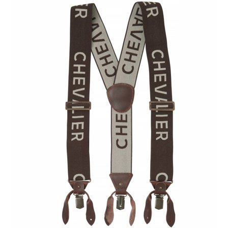 Chevalier Chevalier Logo Suspenders Unisex accessories Brown OneSize