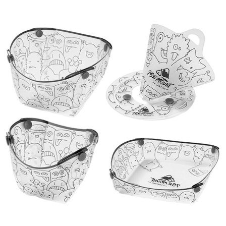 Udendørs Sammenklappeligt Servicesæt Med Skål Tallerken Vandkop Kaffefilter Bærbart Letvægts Camping Vandreture Picnic Sammenklappeligt Servicesæt