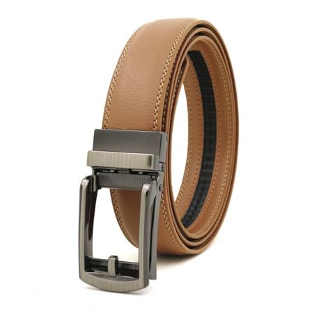 Herrebelte, dressbelte med automatisk spenne - Khaki