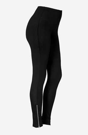 Cellbes of Sweden - Leggings med lynlåse i sort til damer i størrelse 34/36