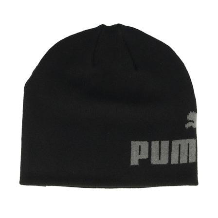 Puma - Musta traditionalbeanie Beanie - Essential No 1 Logo Cuffless Jr Black Beanie @ Hatstore