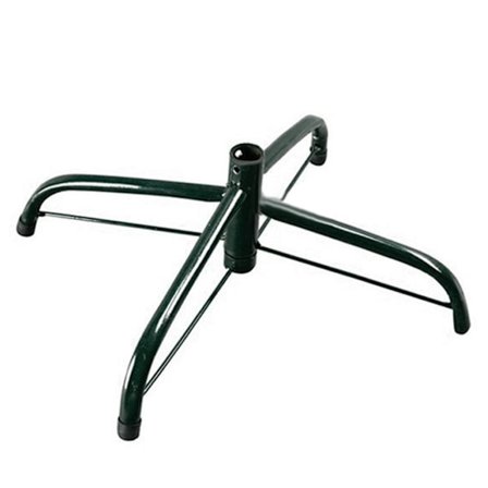 30-50 cm kunstigt juletræsfod metal bageform festdekoration - grøn, størrelse: 50 cm