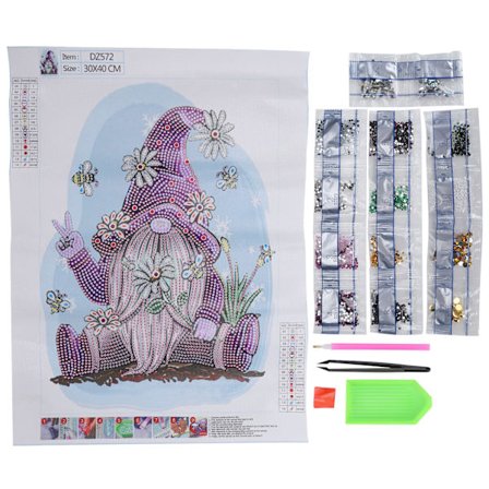 5D DIY Diamantmaleri Hjem Indretning Ornament DIY Diamantmaleri Værktøjssæt GaveDZ572
