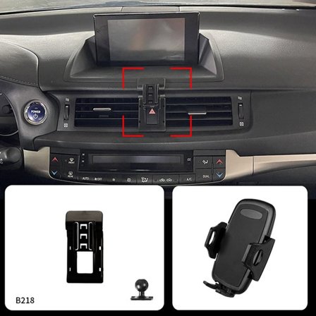 Mobilholder Lexus CT 2011-2021 - Enkel Montering uten Skruer