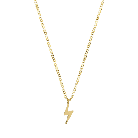 Edblad Lightning Mini Necklace Gold Smycken & klockor Dam Guld ONESIZE