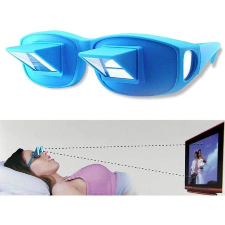 1 st Lazy Bed Prisma Läsglasögon, Glas Horisontella Glasögon G