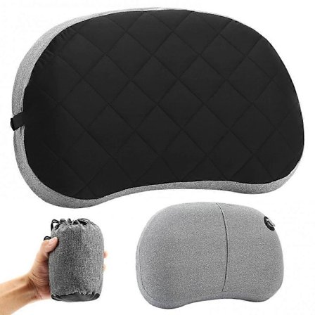 Sovkudde, Portabel avtagbar kudde, Rese-nackkudde för flygplan, Uppblåsbar kudde_xx