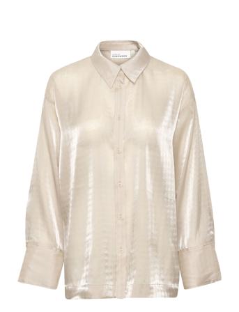 Kbrafaella Shirt Beige Karen By Simonsen