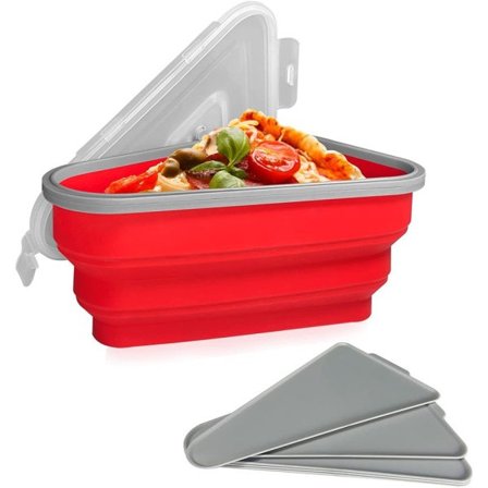 1 Pakke Gjenbrukbar Pizza Oppbevaring Beholder, Pizza Beholder