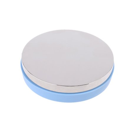 Profesjonell rund stålplate for benkblokk for smykkestempling, metallforming, verktøy for speilpolering, krombelegg