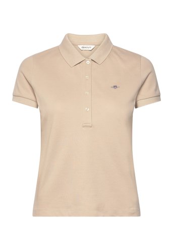 GANT | Slim Sheild Cap Sleeve Pique Polo | XXL