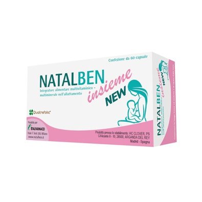 Natalben Insieme New 60 Capsule - Integratore Preconcezionale