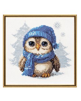 Broderikit Billede Kramgo Ugle - Aine