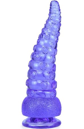 ToppedMonster Dildo Winkle Lila 23 cm