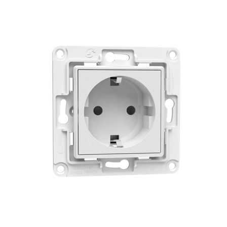 Shelly Wall Socket White