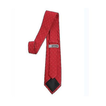 Klassisk Slim Slips for Menn i Ensfarget Design