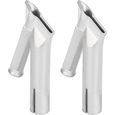 Sveisedyse, 2 stk. Varmluftsveisedyse Gulvhastighet Sveising Sirkulær Rustfritt Stål Varmluft Plast Hurtigsveisepistol Tilbehør Rund