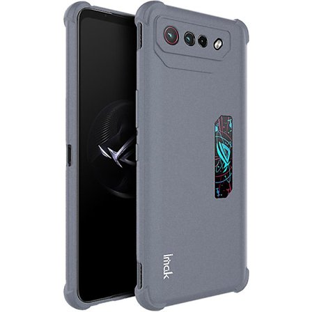 Imak Tpu phone case för Asus Rog Phone 7 Pro / Phone 7 Ultimate 5g, matt finish beläggning Baksida Cover