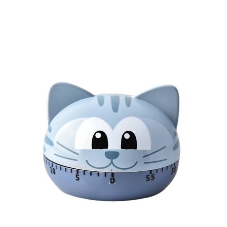 Manuell Kjøkkentimer, 60 Minutter Mekanisk Kjøkkentimer, Dyreformet Kjøkkentimer For Barns Læring, Time Teller For Matlaging Baking, fitnesscats