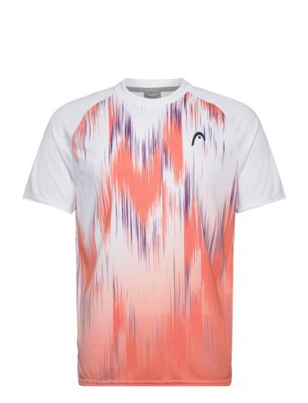 Topspin T-Shirt Men T-shirts Short-sleeved Hvit Head*Betinget Tilbud