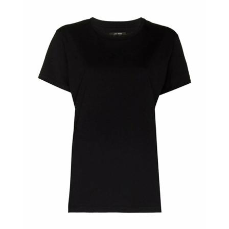 Isabel Marant logo-print round-neck T-shirt Sort, Dame T-shirts