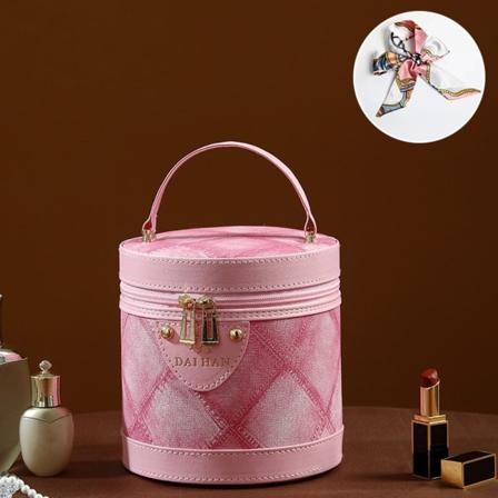 Sminkeveske Kosmetisk veske PINK S Pink S